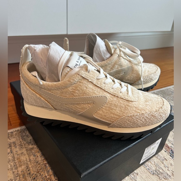 NWT rag & bone retro runner chenille sneakers - Picture 11 of 16
